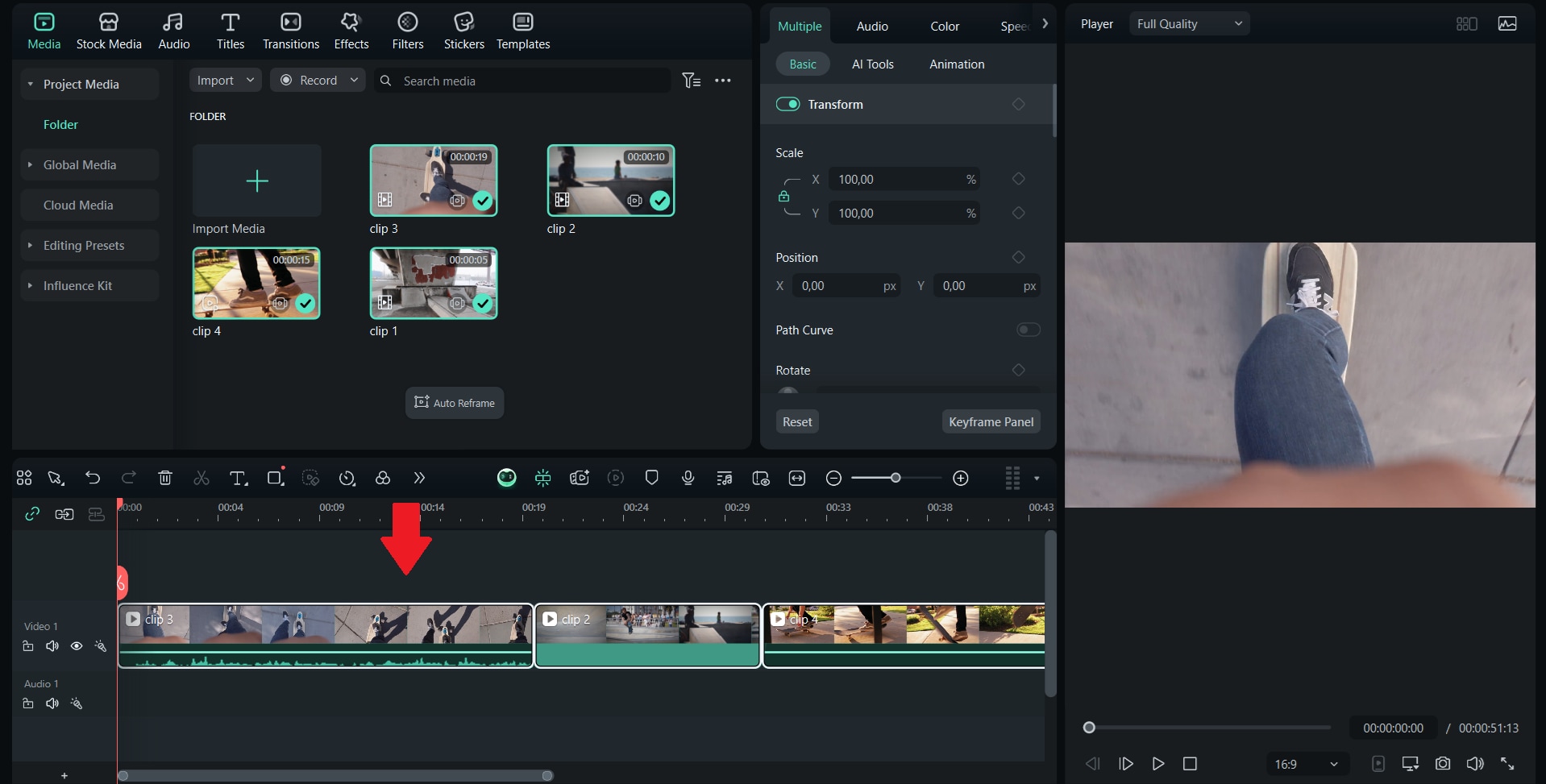 drag the mkv files