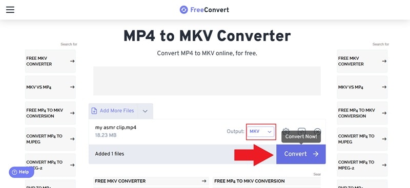 how to use free convert