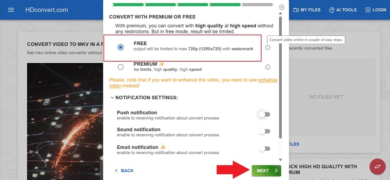 how to use hd convert