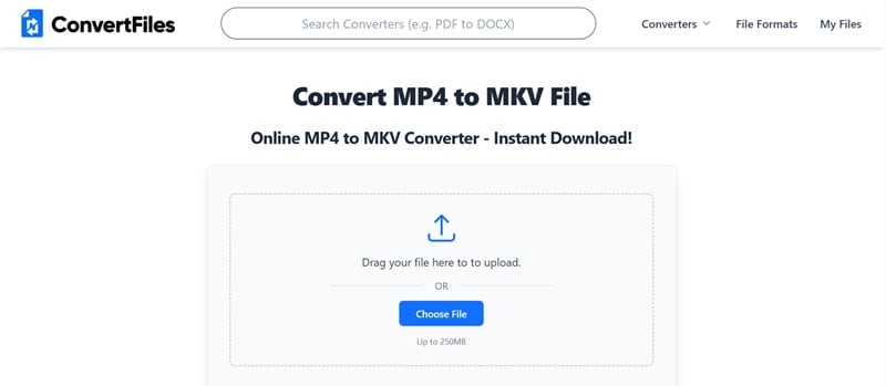 mp4 to mkv converter files