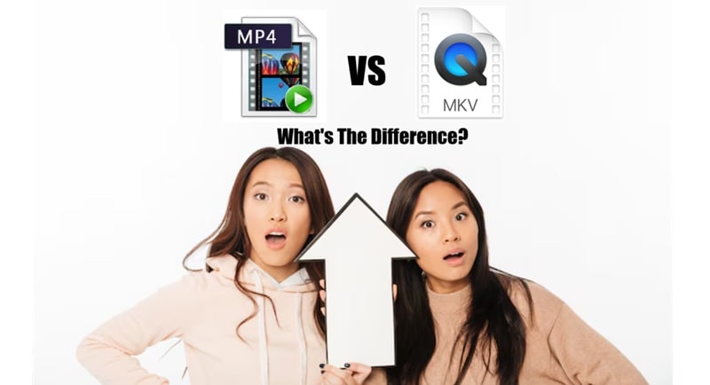 mp4 to mkv format differences