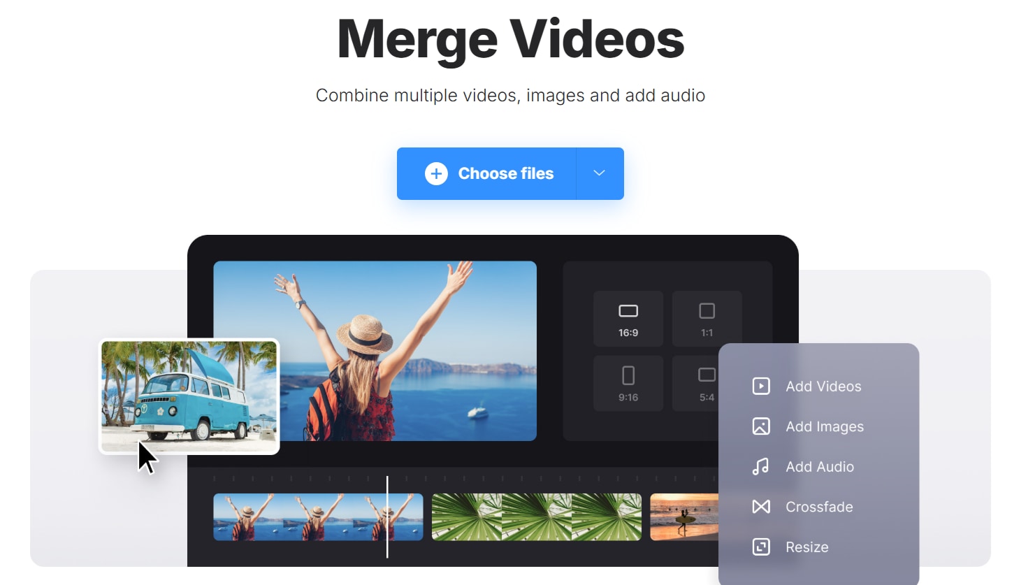 clideo merge video