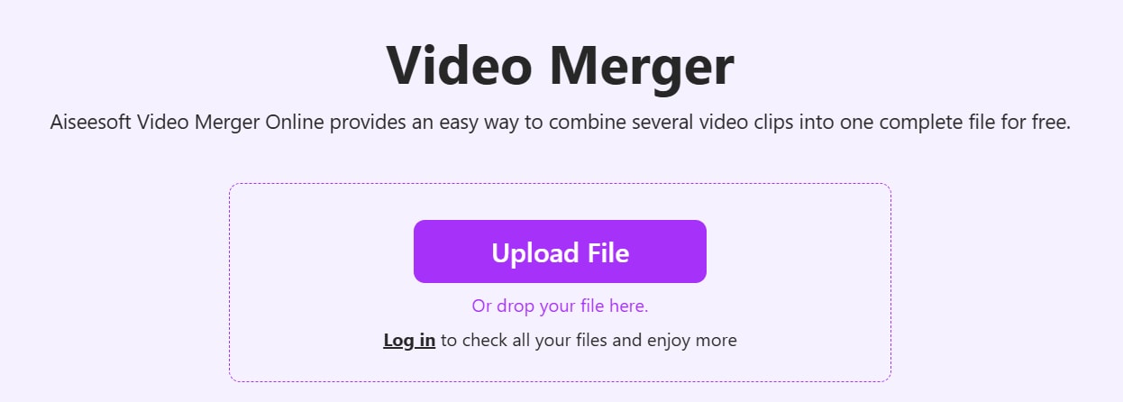 aiseesoft merge video editing