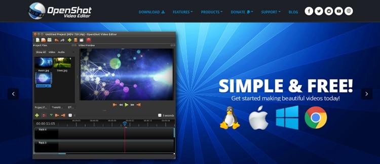 video editor for avi files openshot