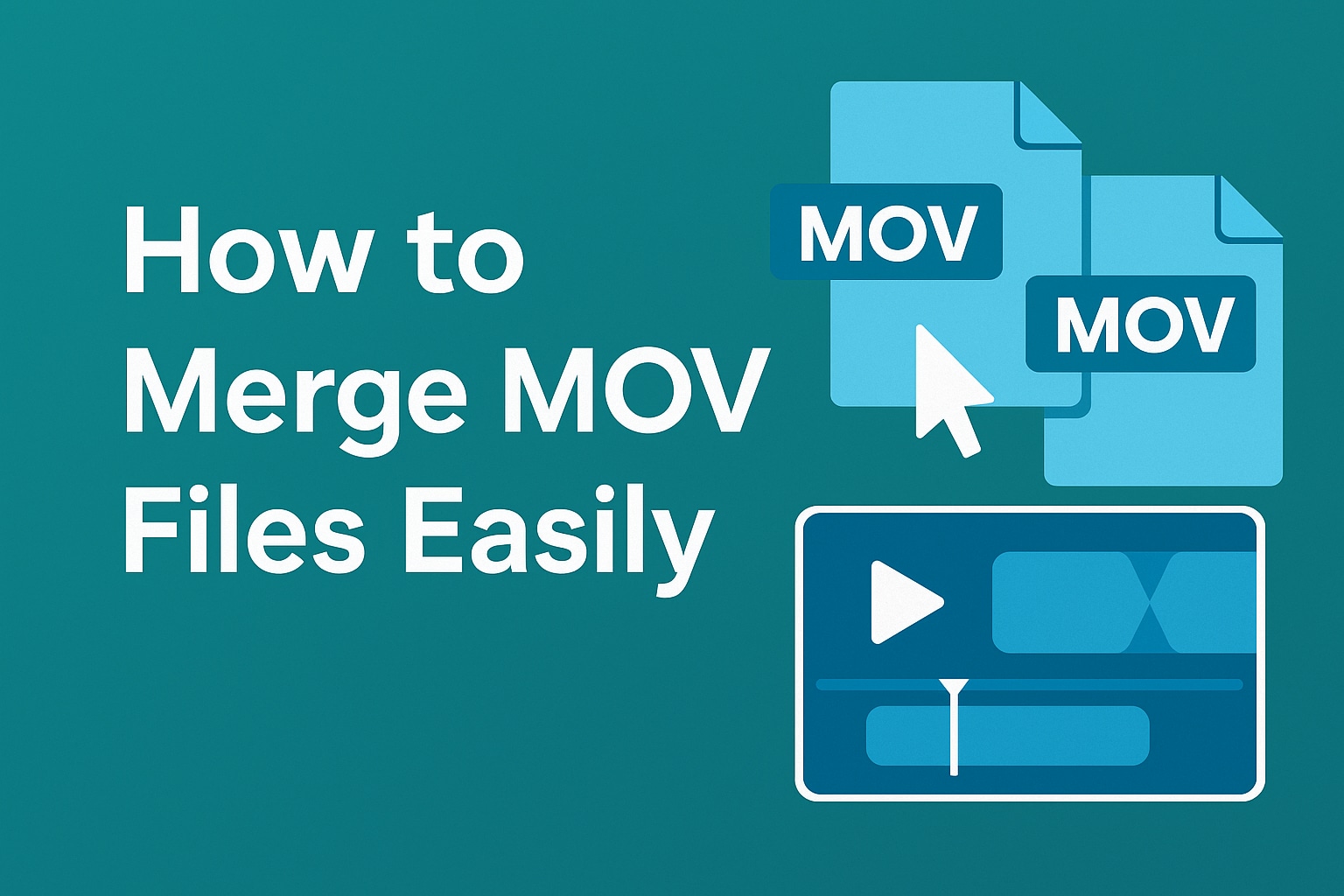 how to merge mov files