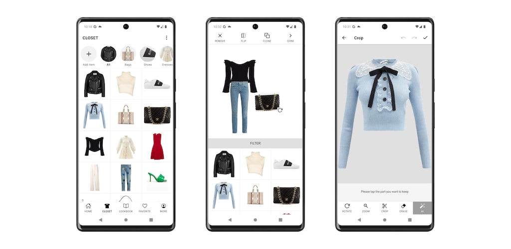 smartcloset mobile app top features showcase