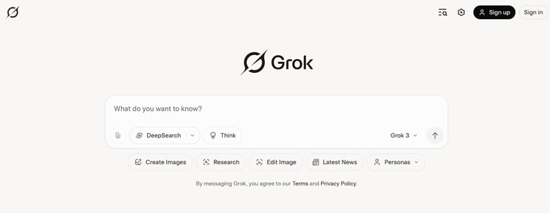 grok 3 ai website