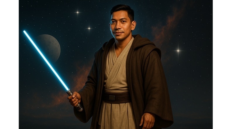 making an ai jedi video