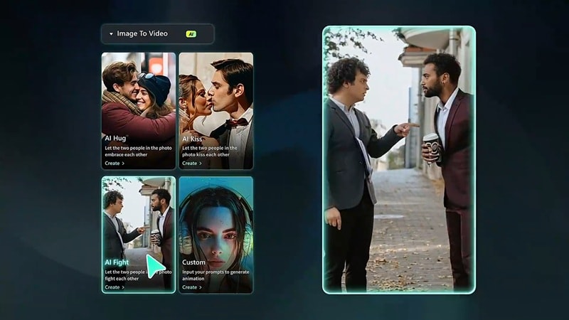 filmora ai image to video feature
