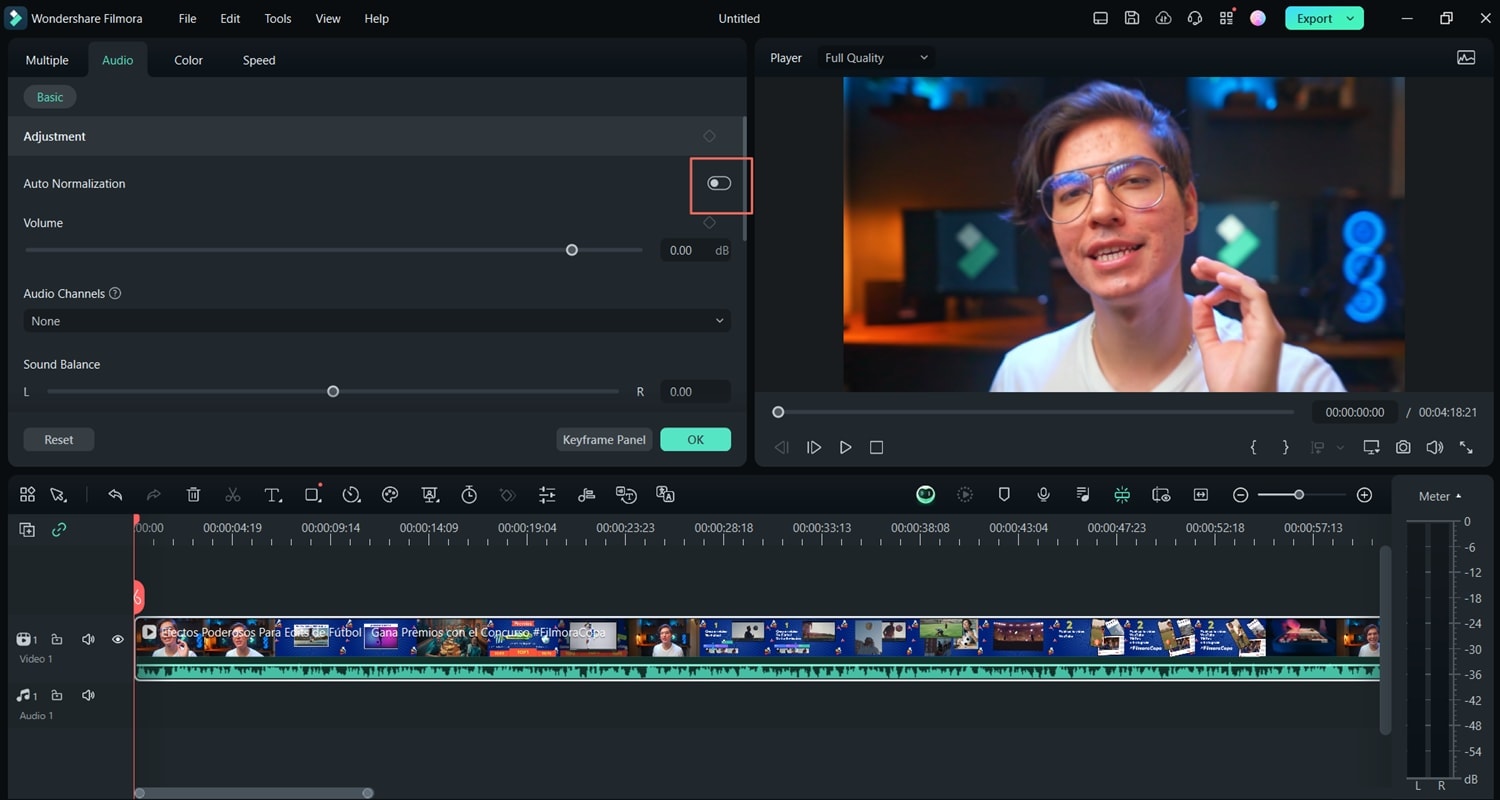 filmora auto-sync