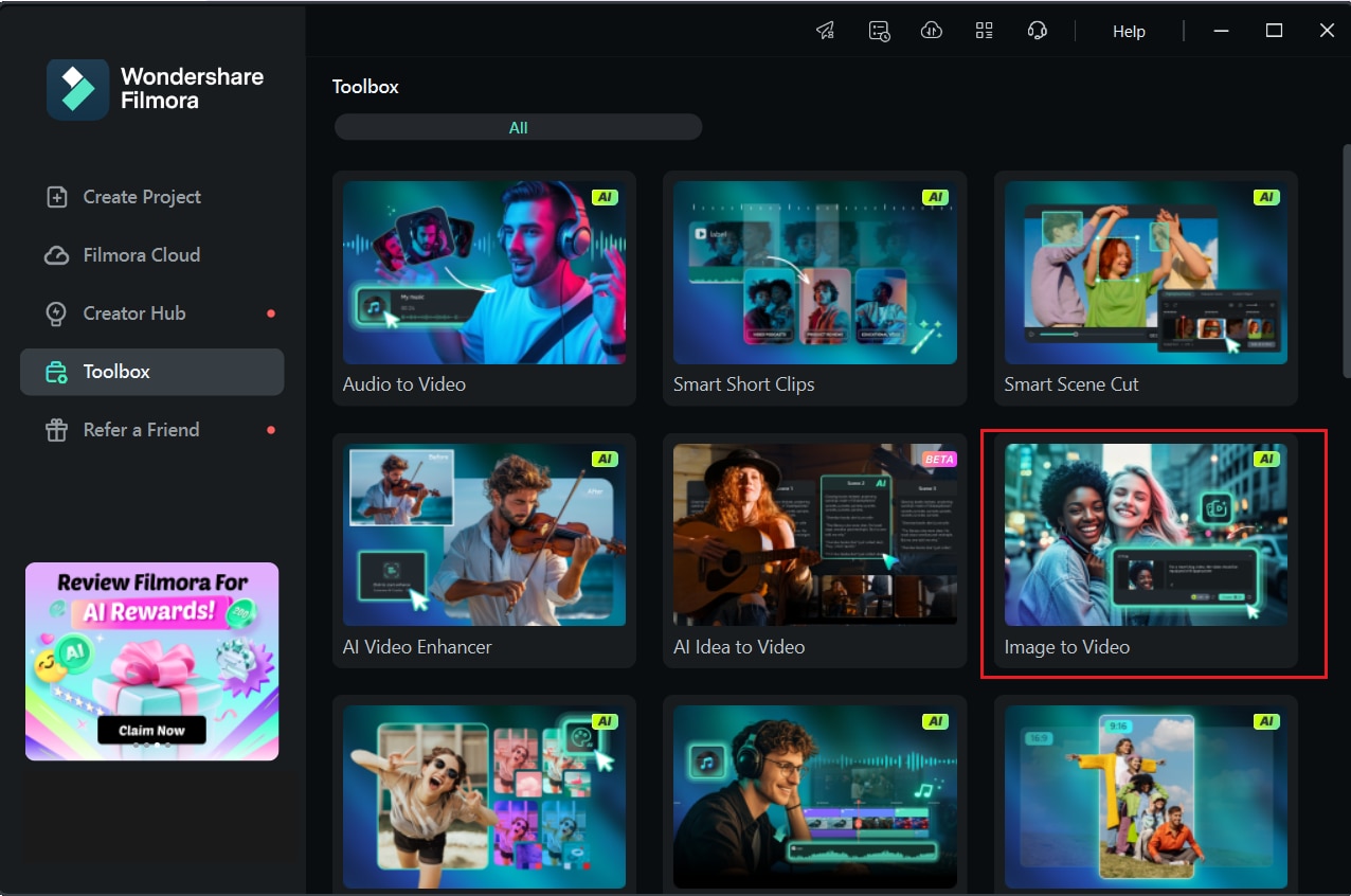 select image to video
