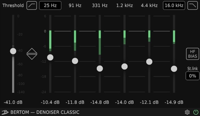 bertom audio denoiser