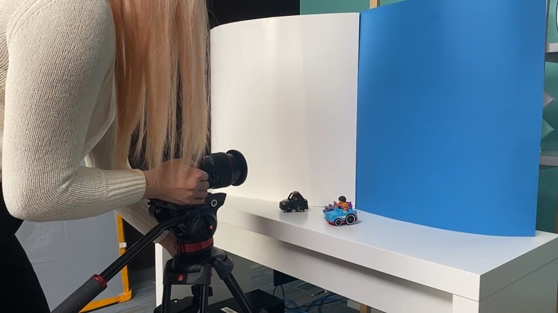 stop motion video preparation stage
