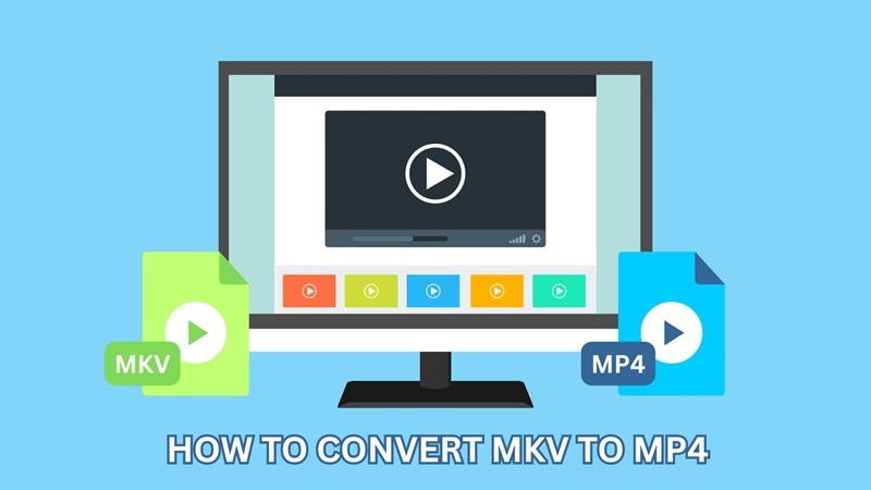 how to convert mkv to mp4