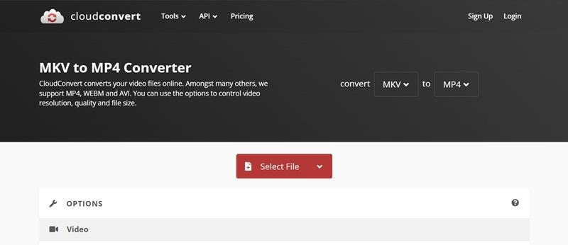 cloudconvert mkv to mp4 converter