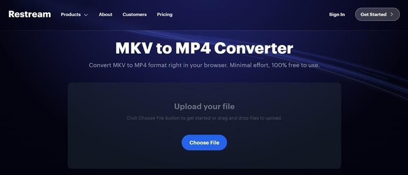restream mkv to mp4 converter