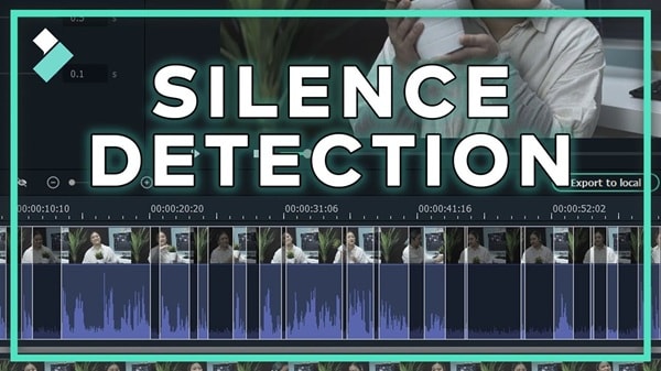 use filmora to remove silence from video