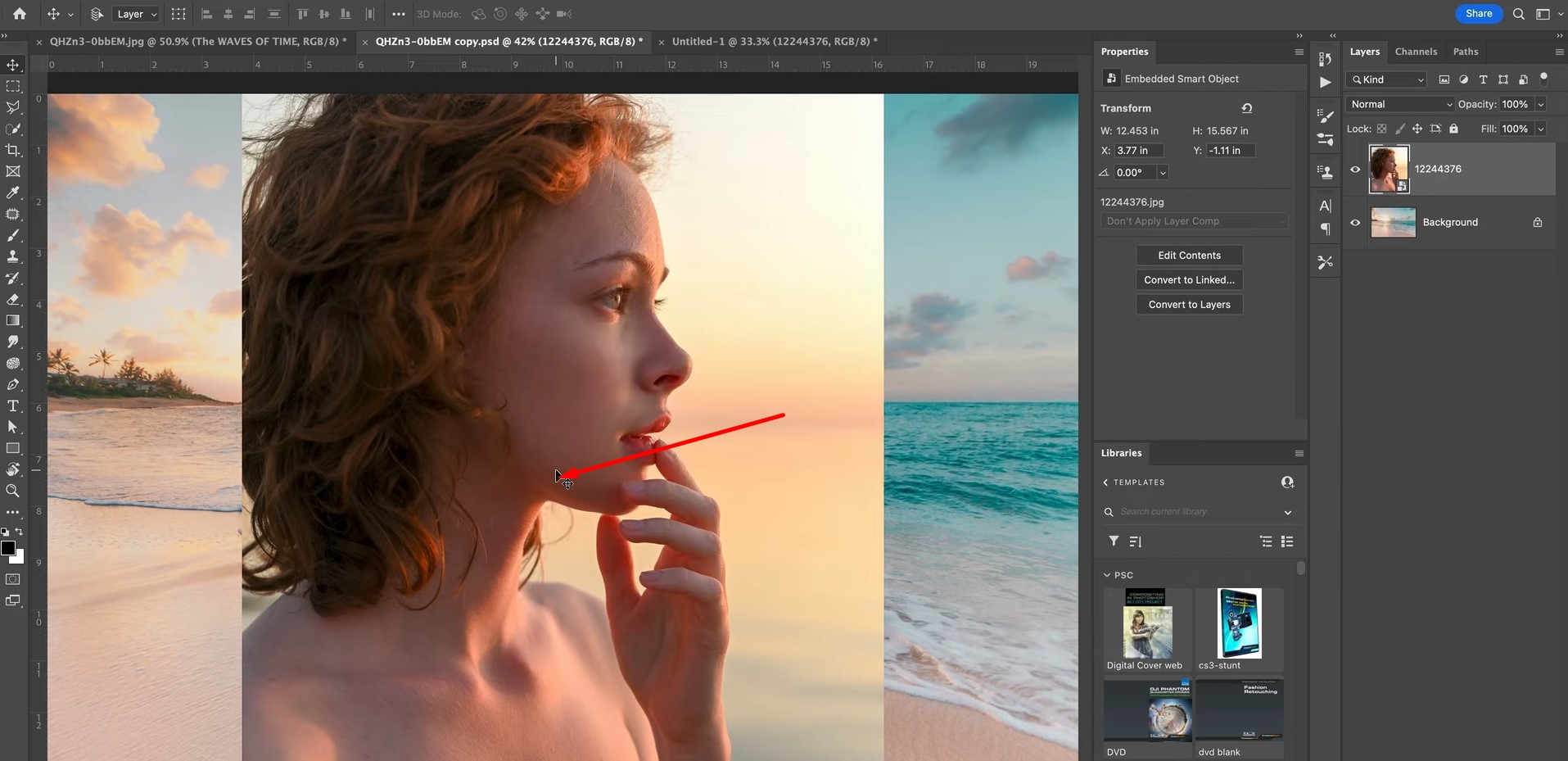 photoshop adding images