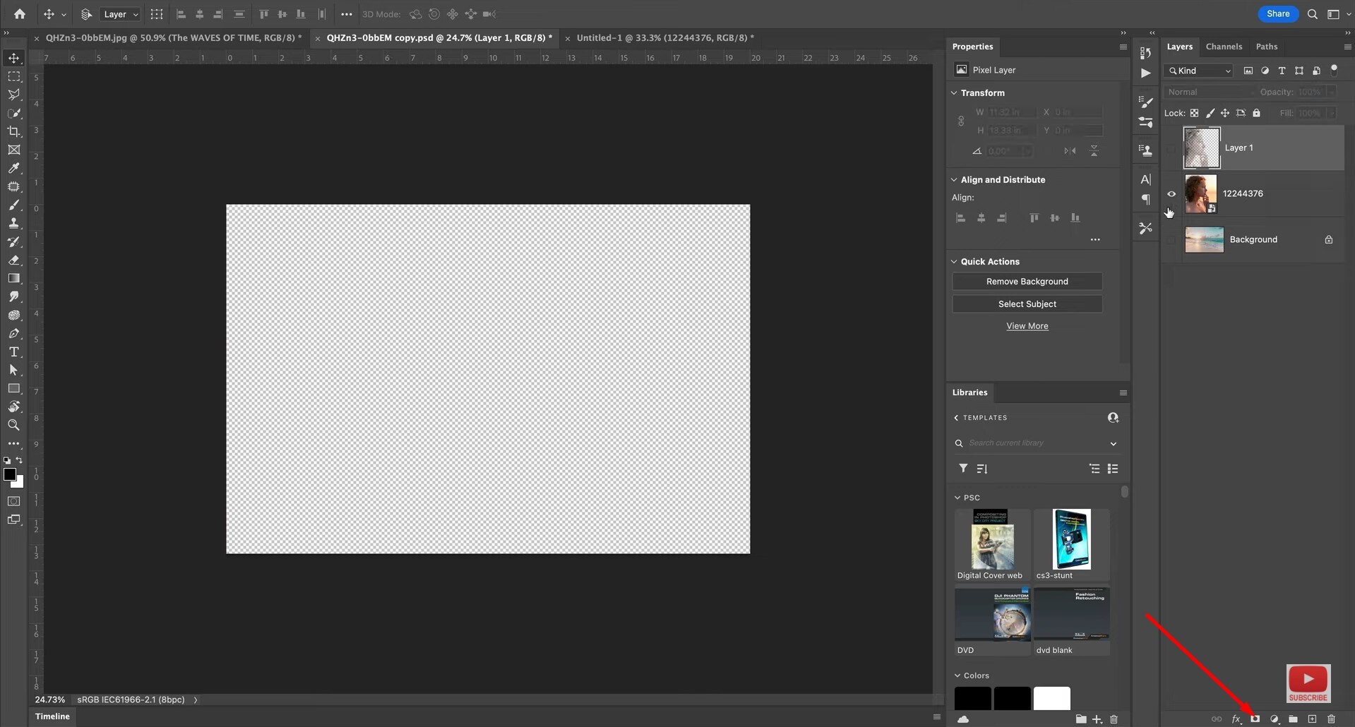 photoshop mask layer