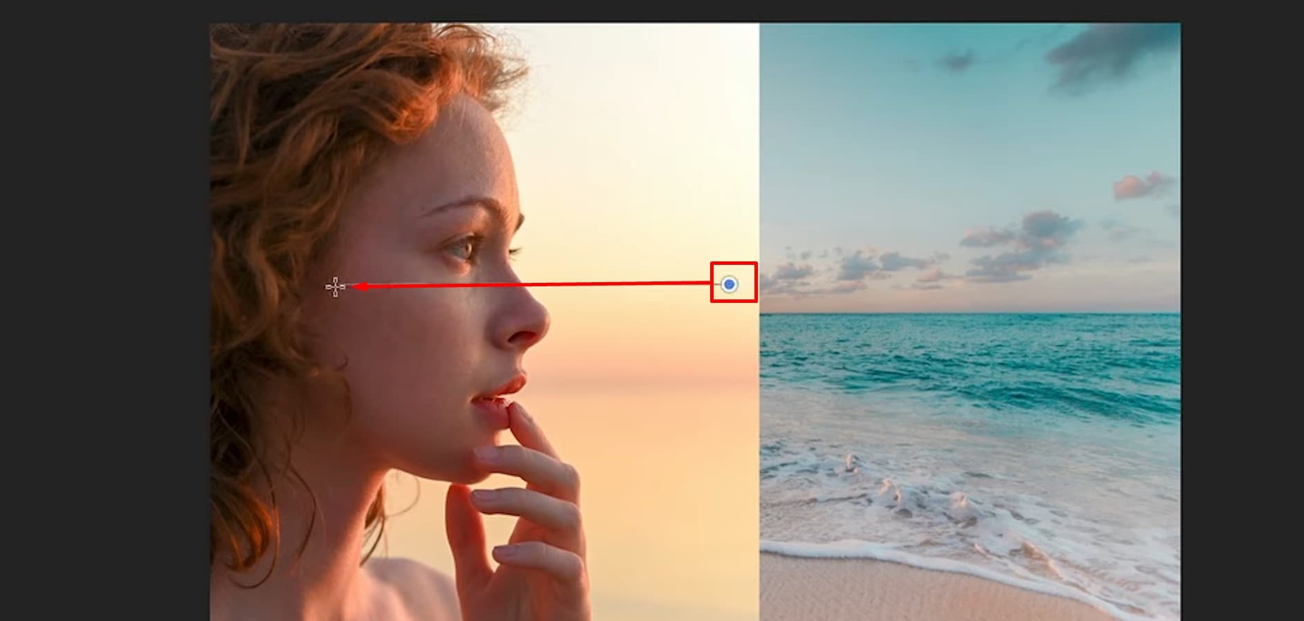 photoshop click and drag gradient