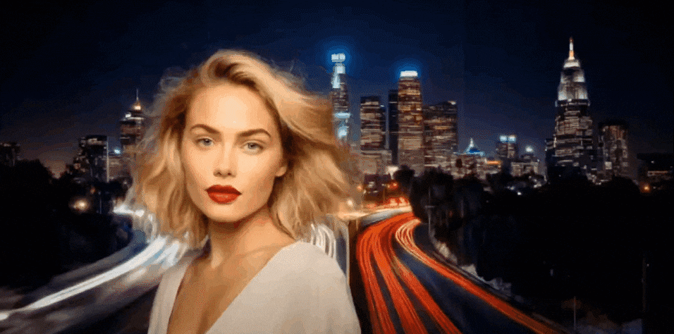 double exposure ai video result gif