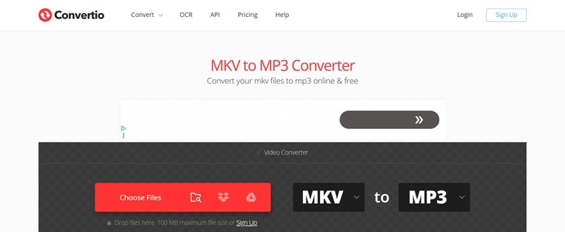 convertio online mkv to mp3 converter