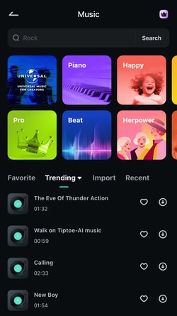 enhance with filmora mobile ai tools