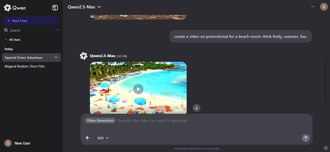 qwen ai video generator online