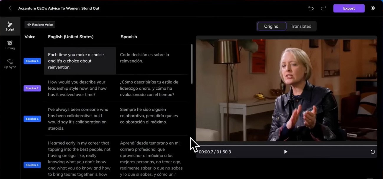vozo ai lip sync video generator