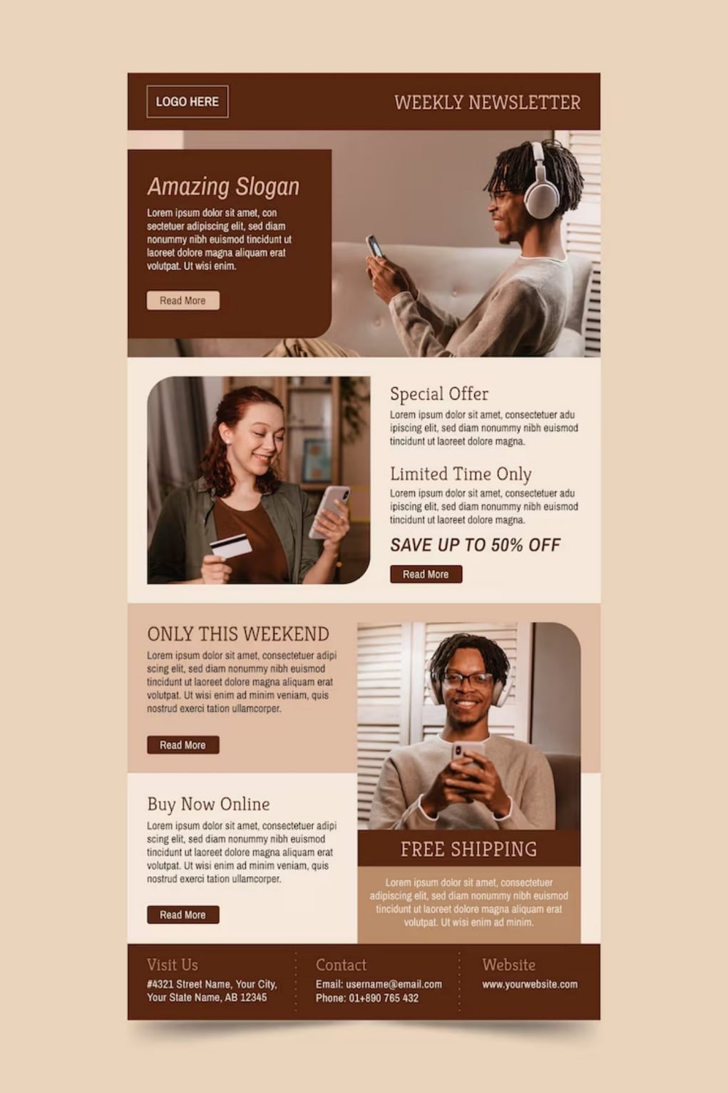 newsletters charity organizations