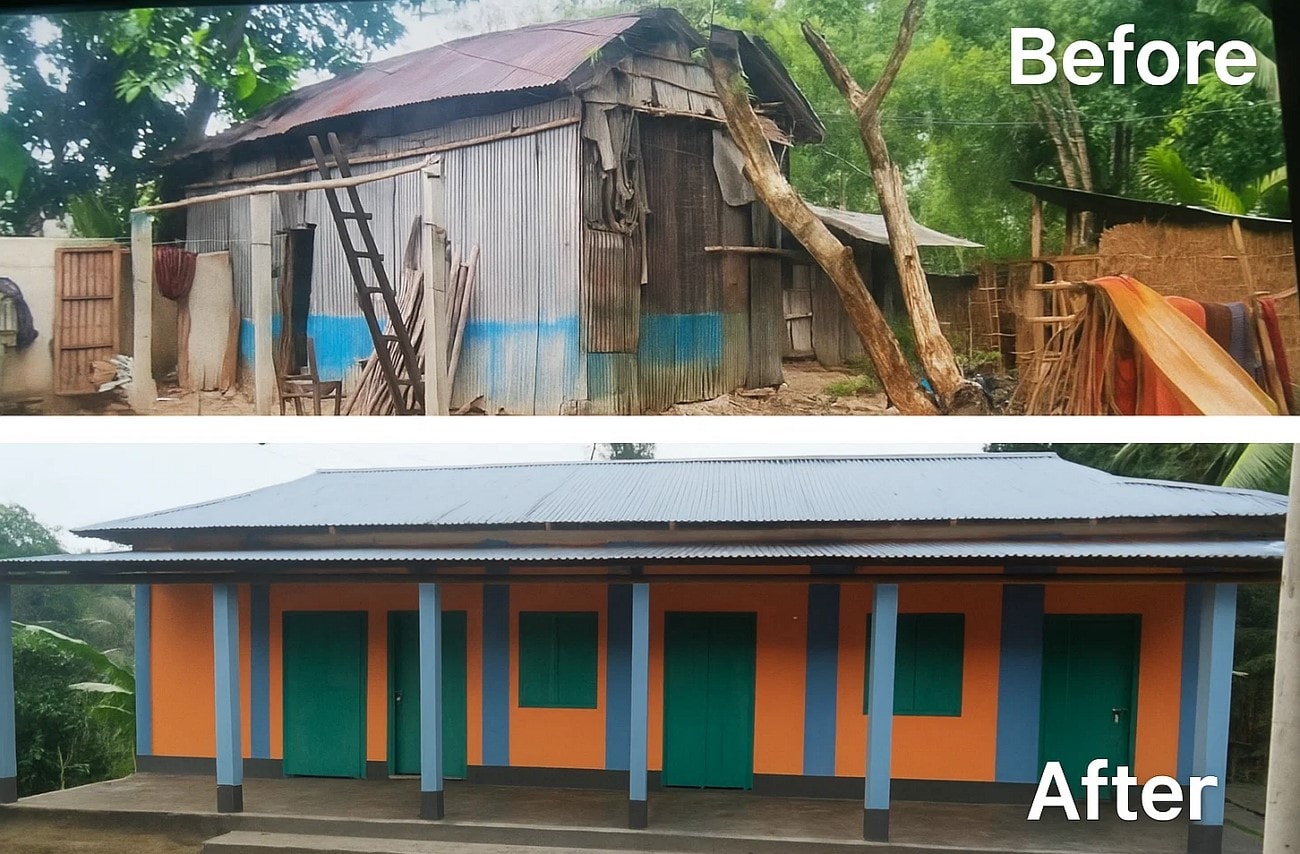 before and after transformation