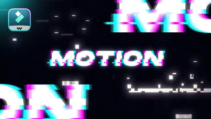glitch intro/outro templates in filmora