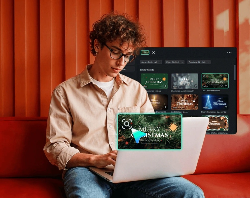 start editing with filmora