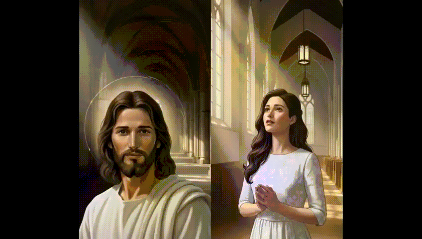 create ai jesus hug in filmora