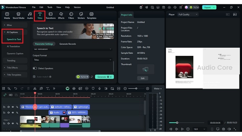 sync subtitles to speech