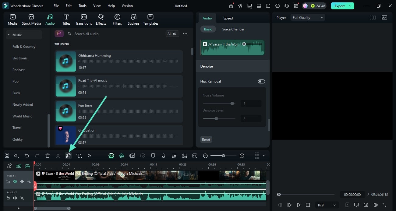 enable audio stretch feature