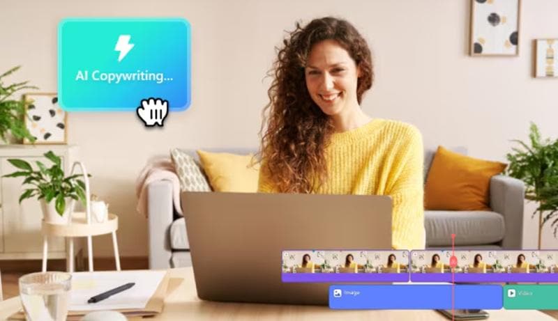 write lyrics with filmora ai copywriting