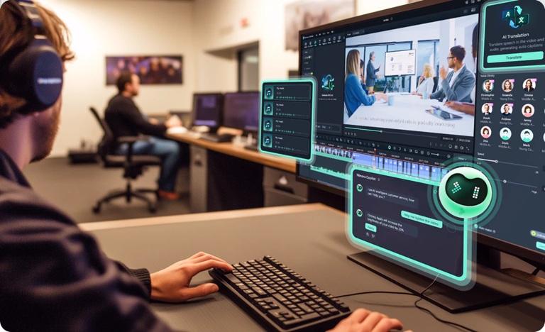 edit generated video in filmora