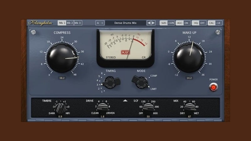mjuc compressor vst plugin