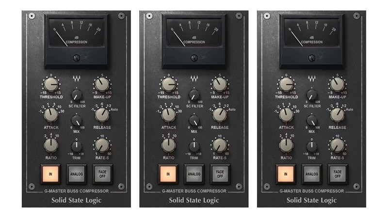 ssl g-master bus compressor plugin