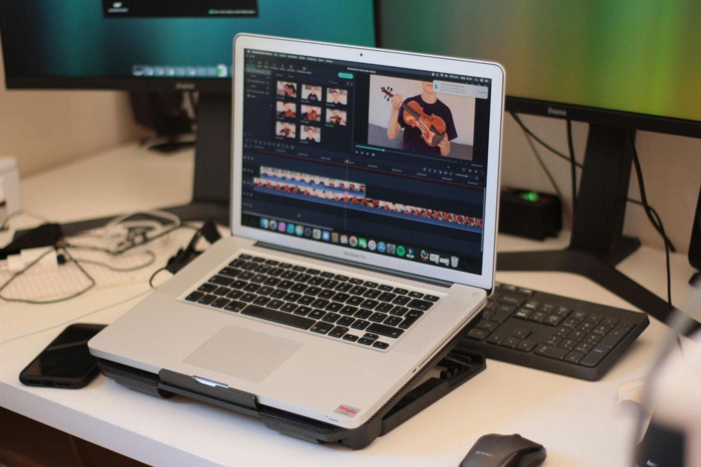 video editing project