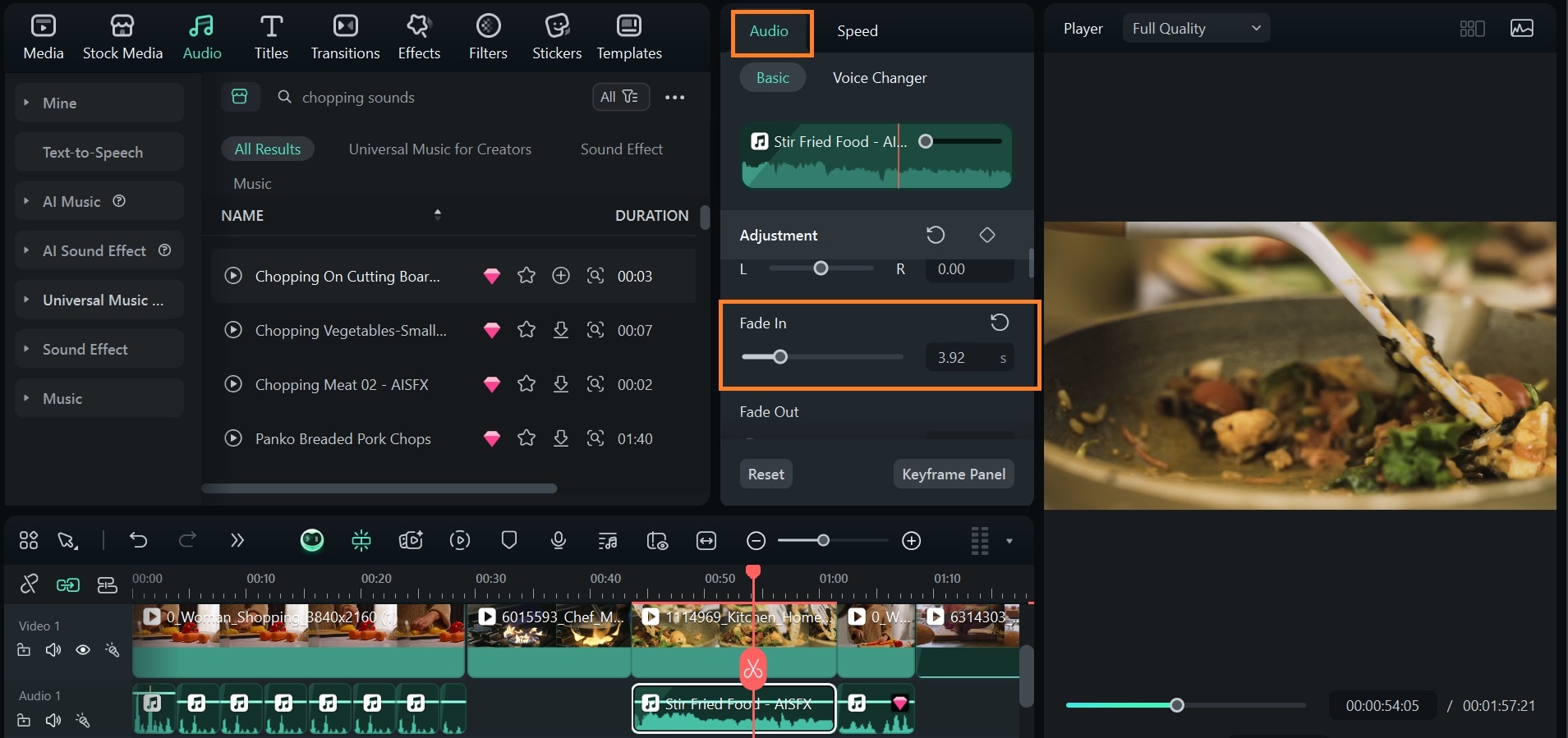add fade transitions