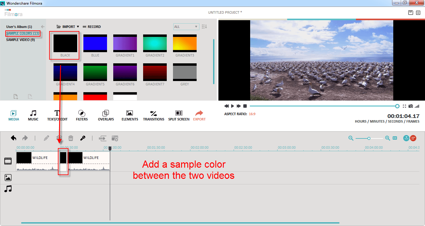 separate videos 