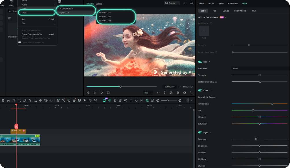 Export Your Own LUT