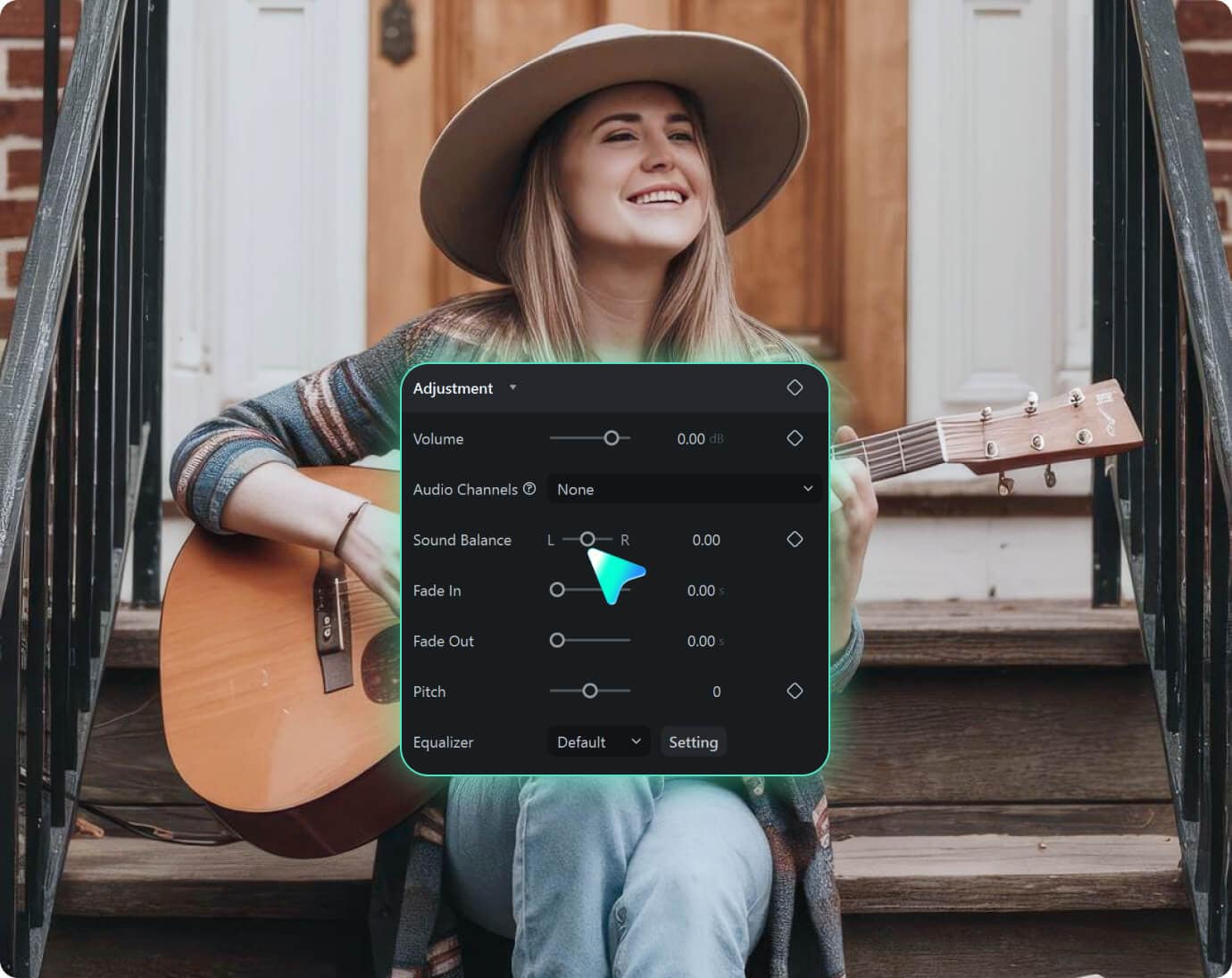 ai video audio adjuster