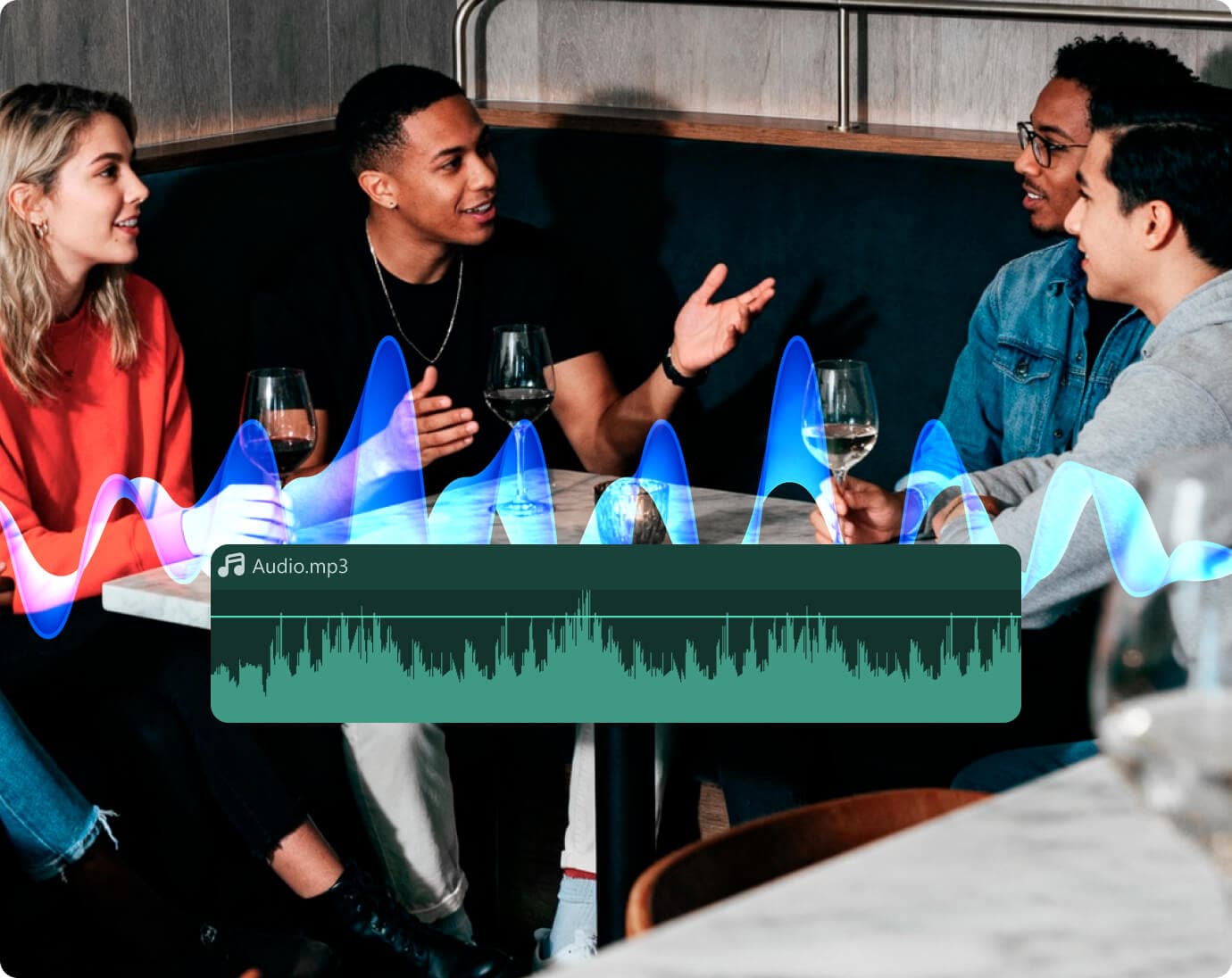 complete sound settings and editing tools