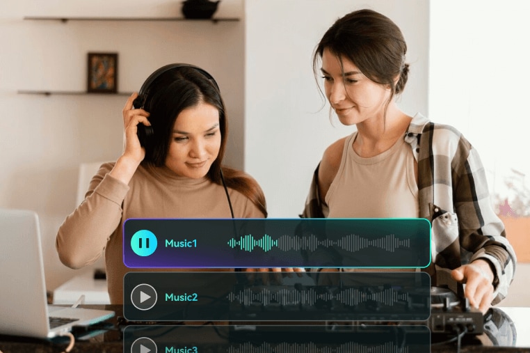 separate song layers for music lessons