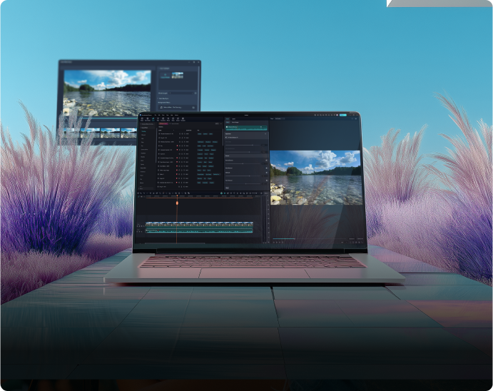 complete audio video editor
