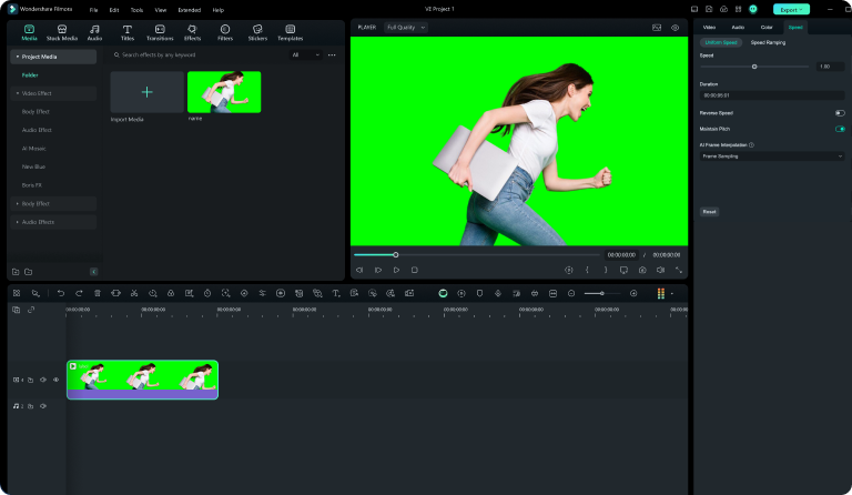 import green screen video