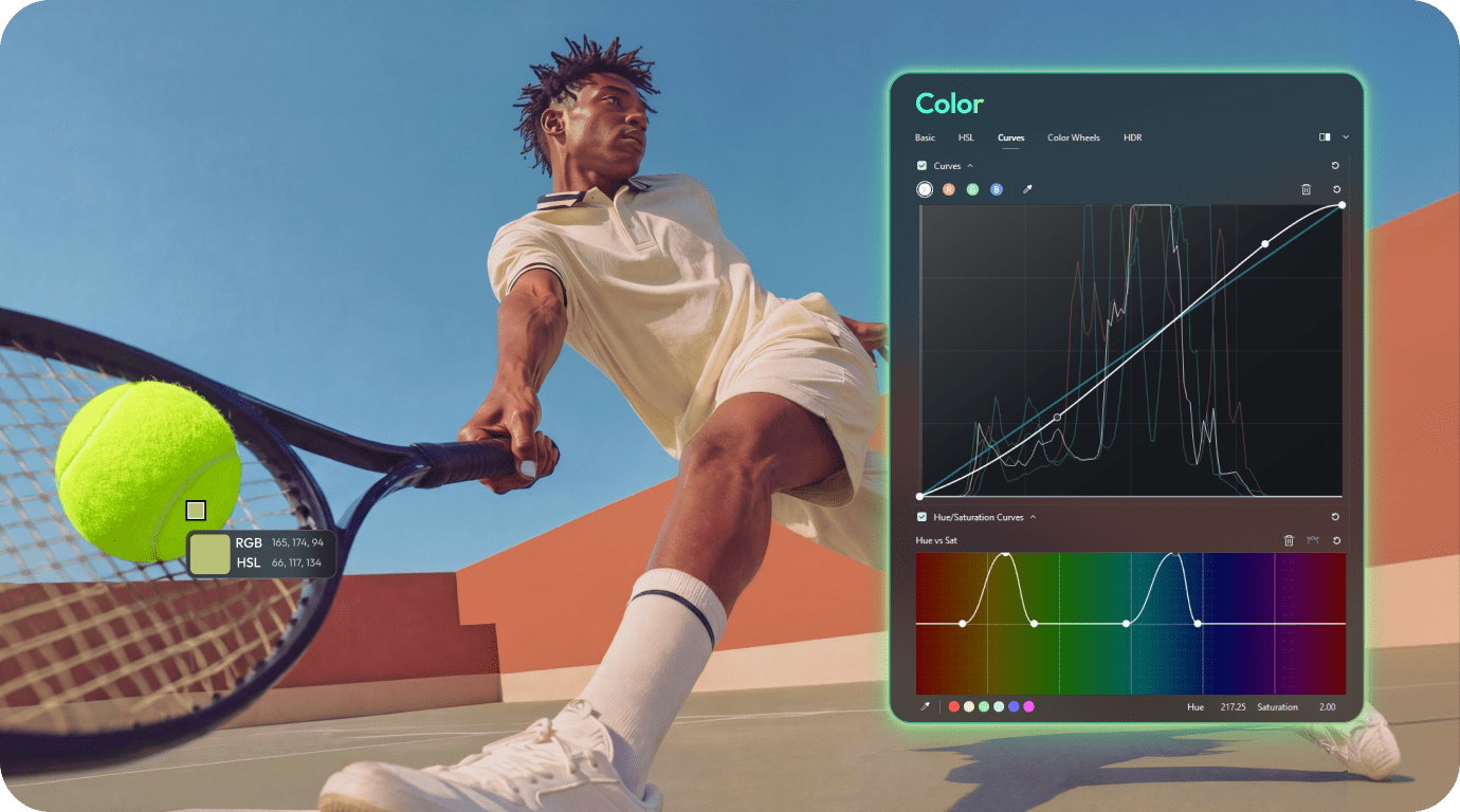 Fine-Tune Every Detail with Manual Color Controls